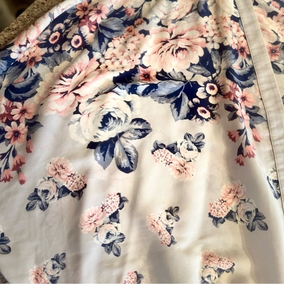 Vintage Floral Kimono with Fringe - Abercrombie & Fitch - Size OS ⭐🌺 - Picture 10 of 12